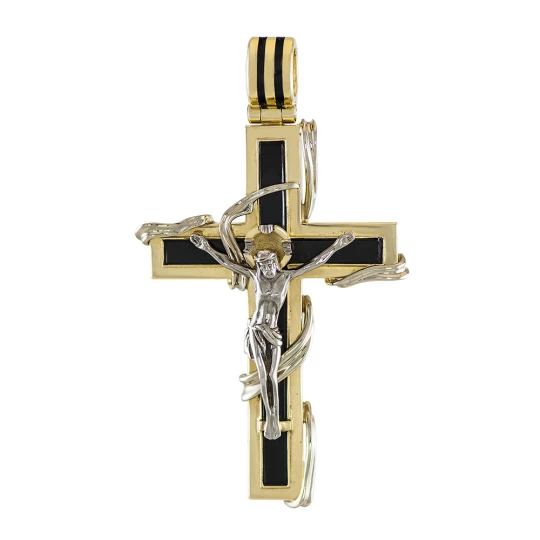 Cross with Crucifix and creeper