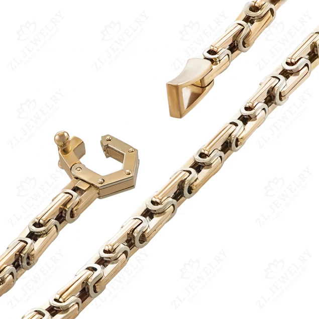 Chain "Decorative" with a hex lock Photo-1