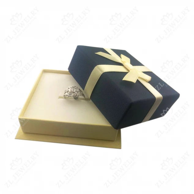 Blue gift box Photo-3