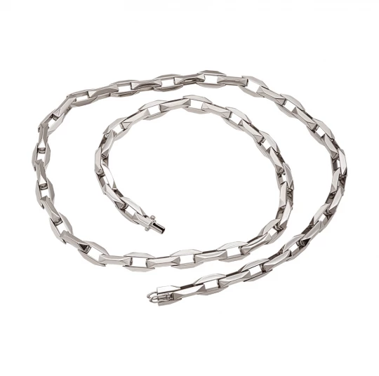 &quot;New Anchor&quot; chain in white gold