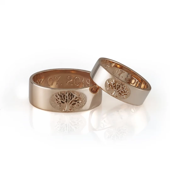 Wedding rings &quot;Tree of life&quot;