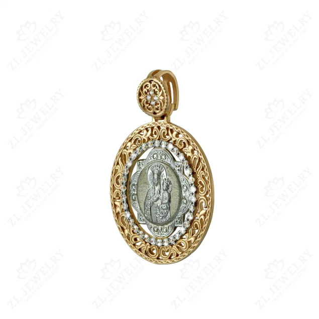 Icon openwork "Iberian" with stones Photo-1