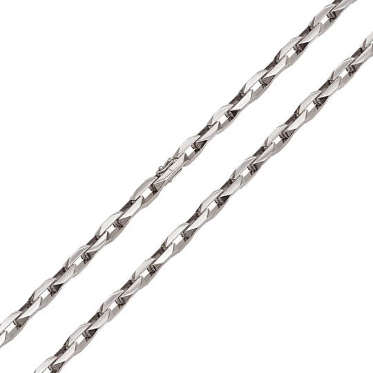 &quot;New Anchor&quot; chain in white gold