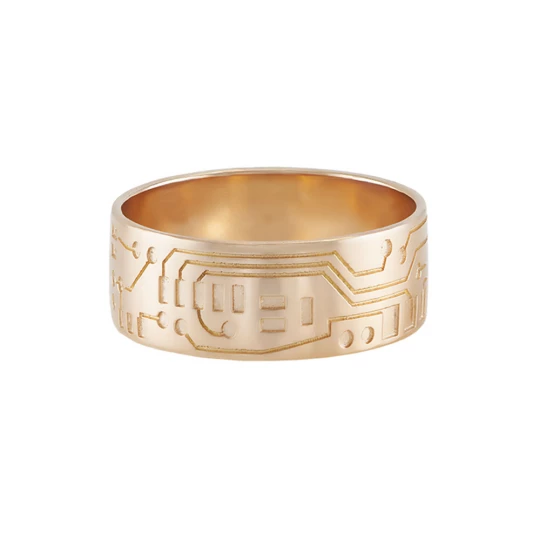 Wedding ring &quot;Secret code&quot; radio amateur