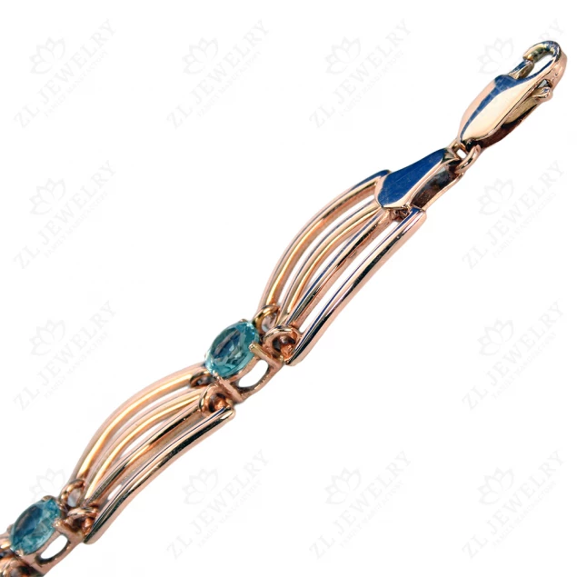 Bracelet with blue stones Photo-1