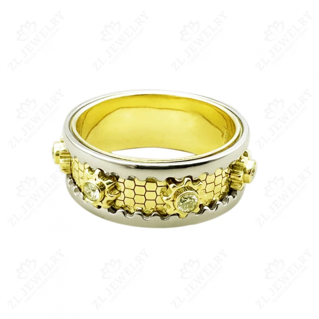 &quot;Mechanism&quot; ring Photo-1