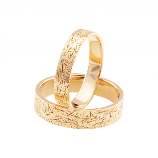 Wedding ring &quot;Touch of the heart&quot;
