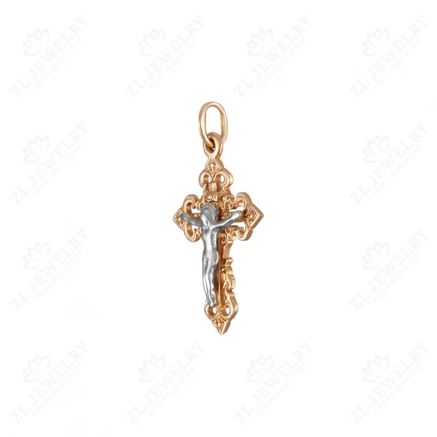 Cross for baptism openwork Photo-2