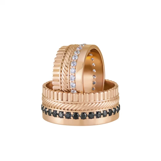 Wedding ring "Kiss of Aphrodite"