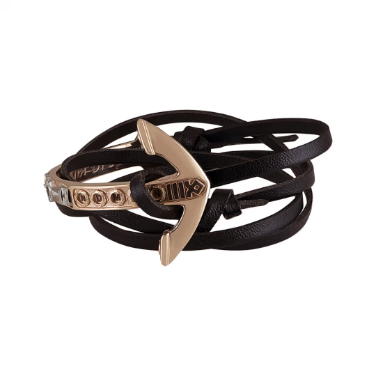 Bracelet "Anchor" with initials