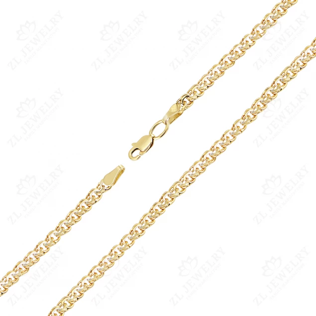 Chain &quot;Ruchek&quot; in lemon gold color Photo-1