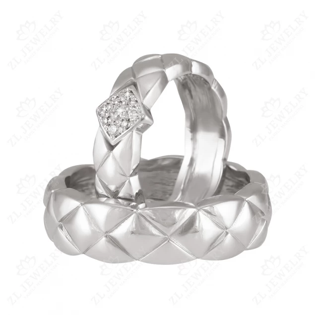 Wedding rings "Delicate diamonds" Photo-2