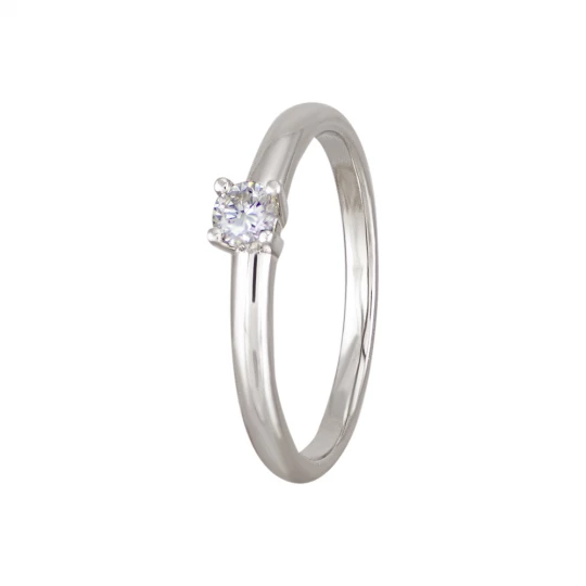 Engagement ring "Ice shine"