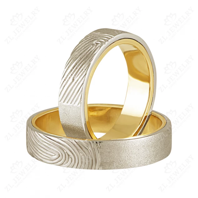 Wedding rings &quot;Imprints on the heart&quot; Photo-2