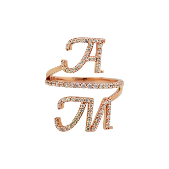 &quot;Initials&quot; ring