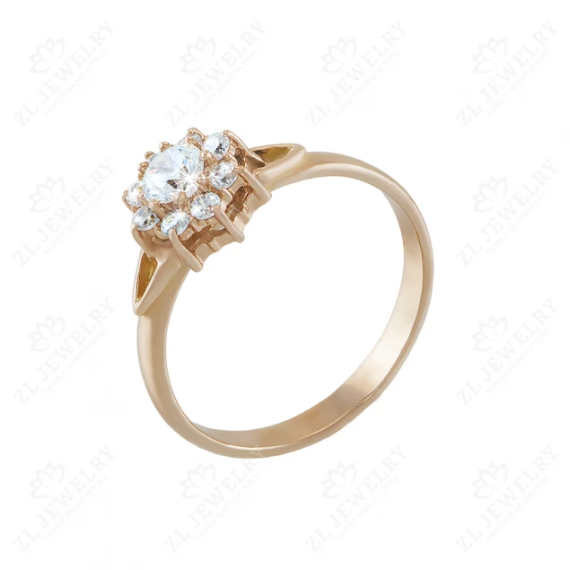 Ring &quot;Astra&quot; with cubic zirkonia Photo-1