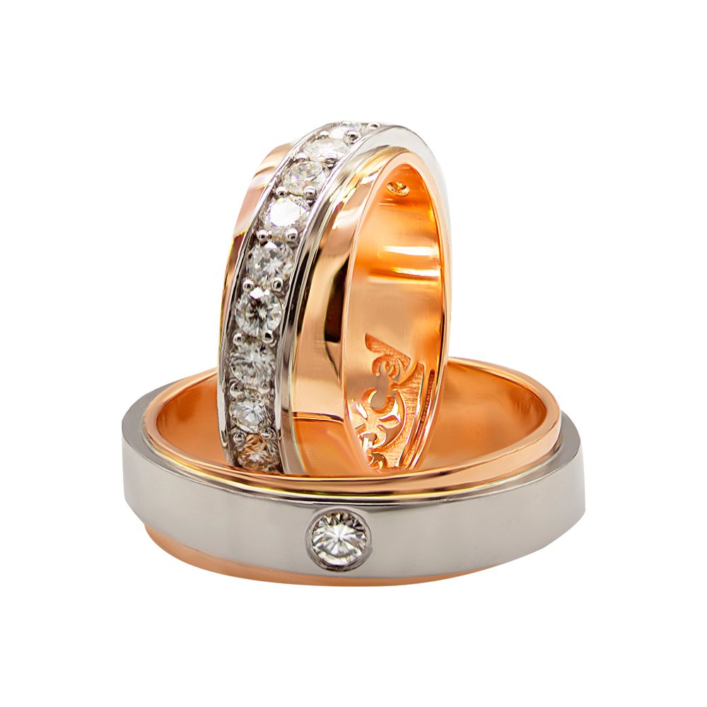 Obrączka ślubna "Magia miłości" - obrazek 3