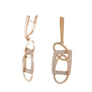 Kolczyki-wisiorki „Abstrakcja”