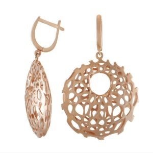 Kolczyki "Ażurowe koło"