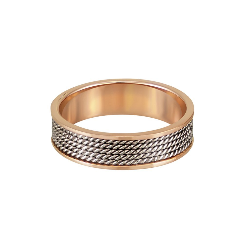 Obrączka ślubna "Spiralne koło"