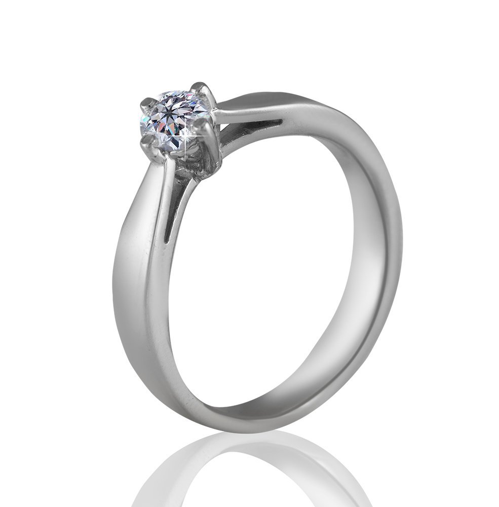 Pierścionek "Mary" z diamentami