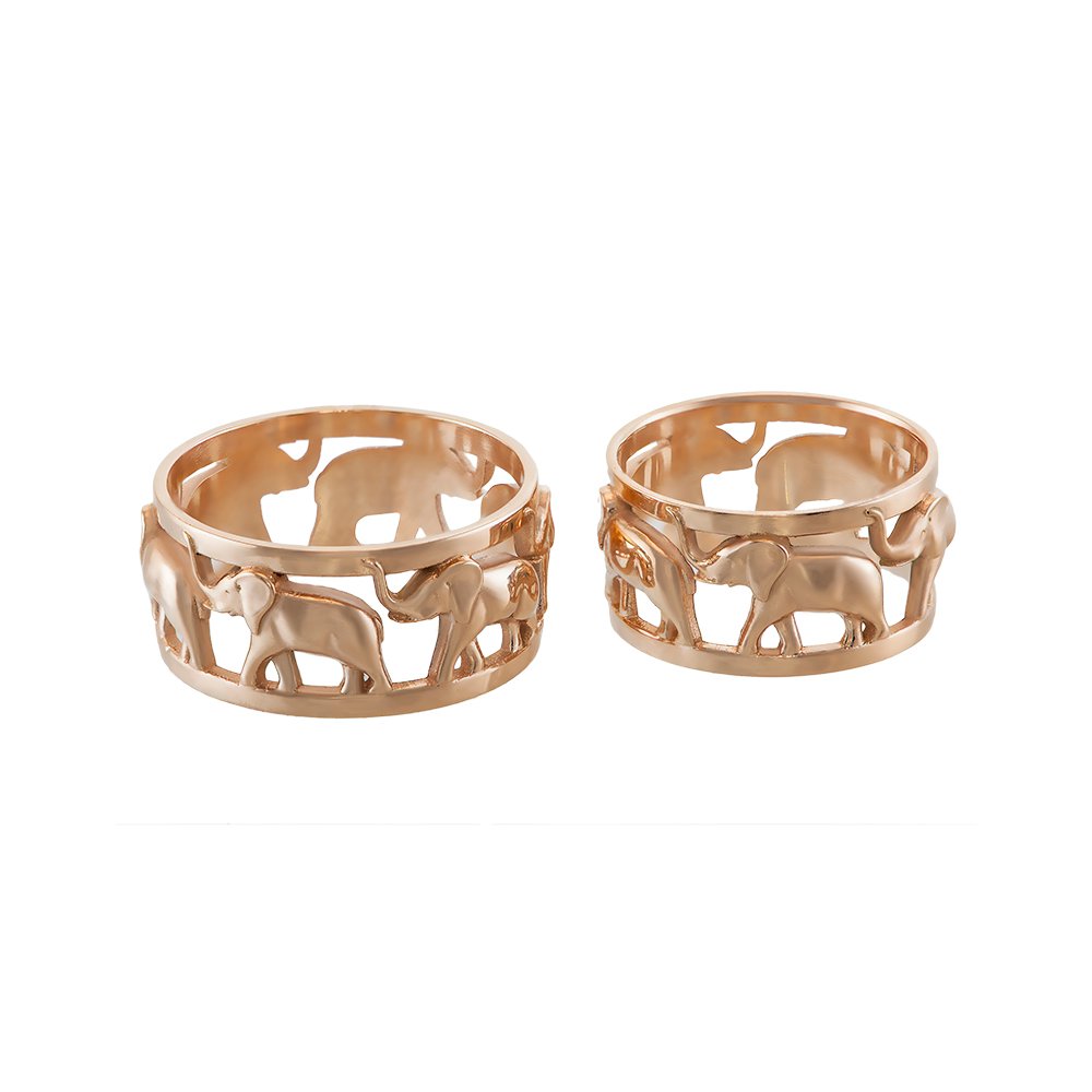 Obrączki ślubne "Słonie" - obrazek 4