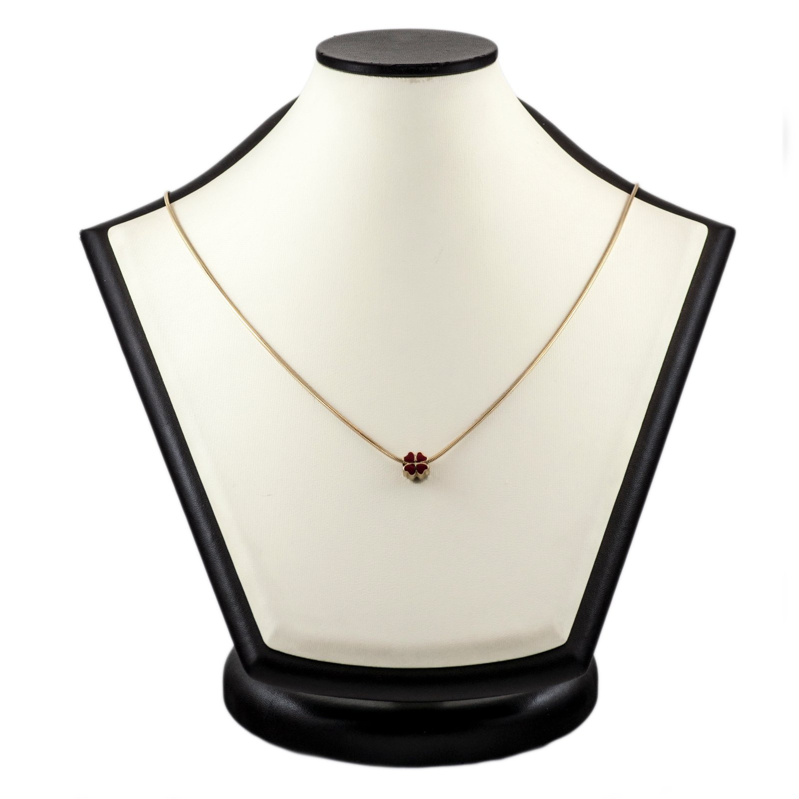 Kolia "Koniczyna" z emalią