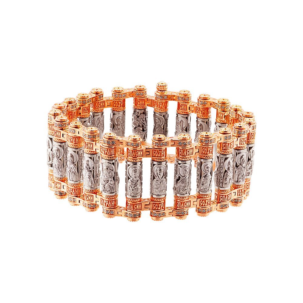 Bransoletka z twarzami świętych