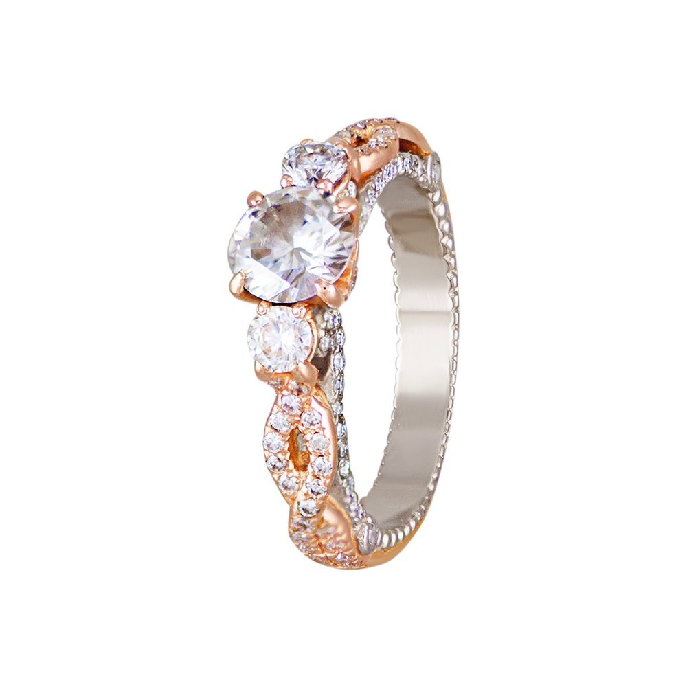 Pierścionek zaręczynowy "Melodia serca"