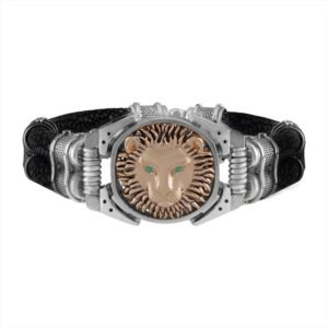 Bransoletka męska "Royal" w kolorze białym