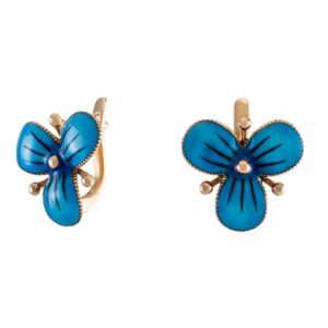 Kolczyki „Nezabudki”