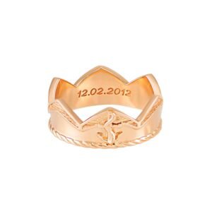 Damska obrączka ślubna "Memori"