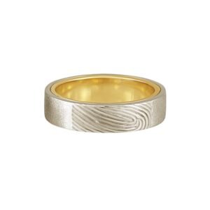 Pierścionki zaręczynowe "Odciski na sercu"