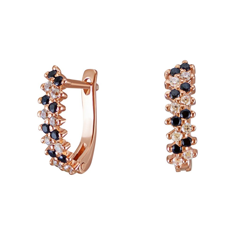 Kolczyki "Czarno-białe"