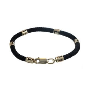 Bransoletka „Versace” czarna