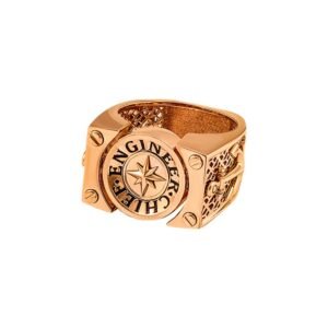 Męski pierścionek "Strony świata"