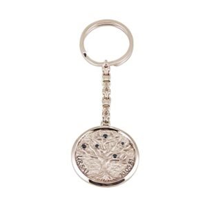 Złoty brelok rodzinny "Drzewo życia"