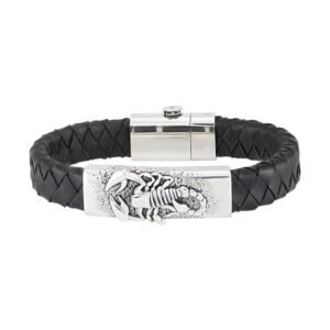 Bransoletka "Scorpio" z białego złota