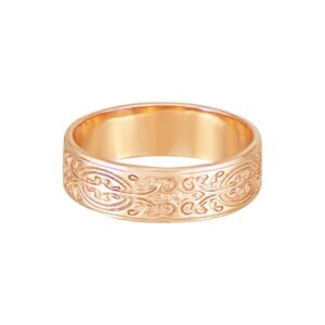 Obrączka ślubna "Ornament"