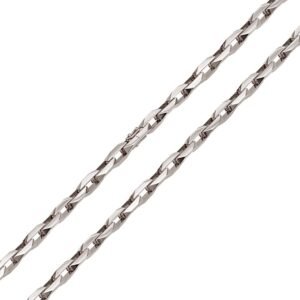 Łańcuszek   "Nowa kotwica" z białego złota