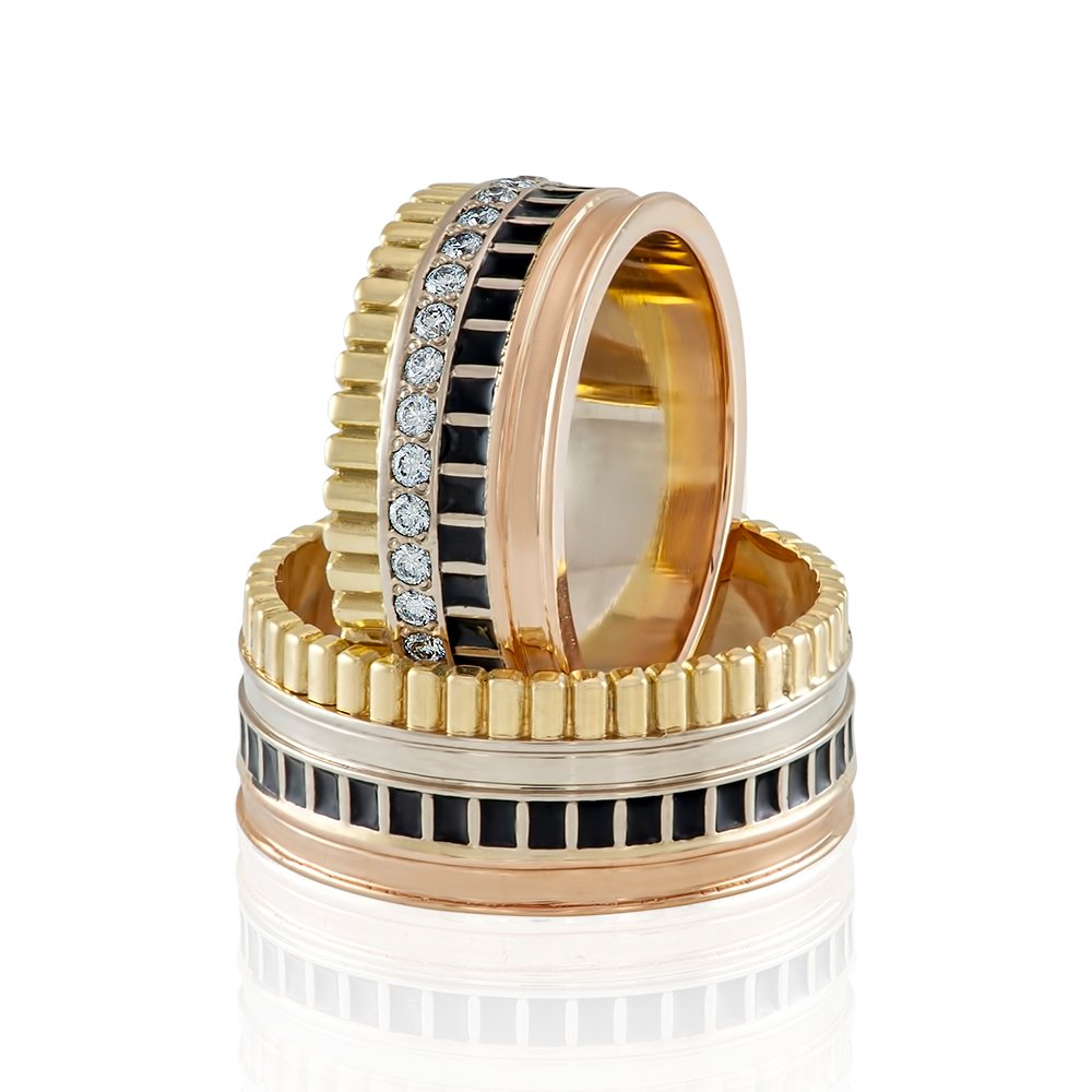 Combined wedding ring - Image 3