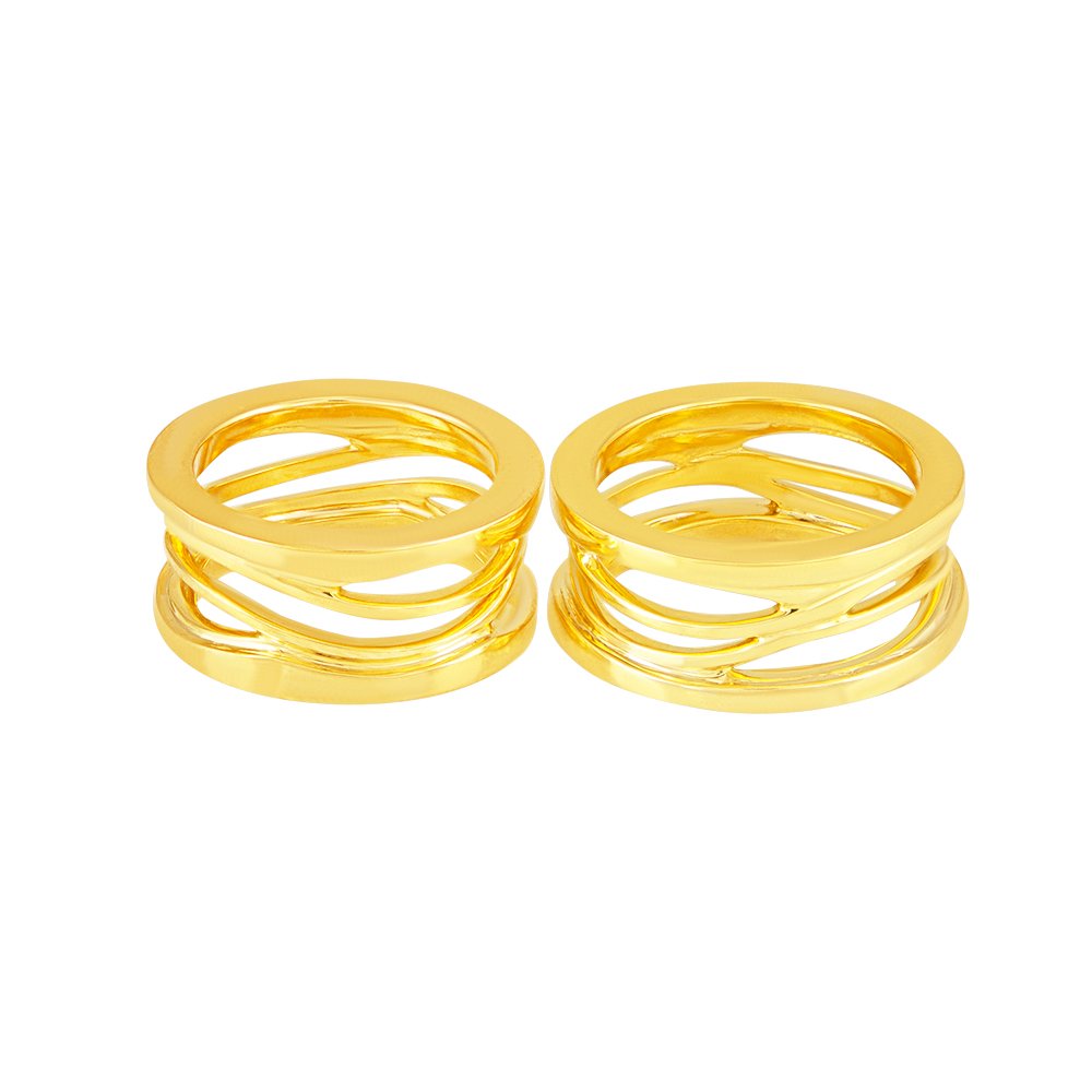 Wedding rings "Parallels" - Image 2
