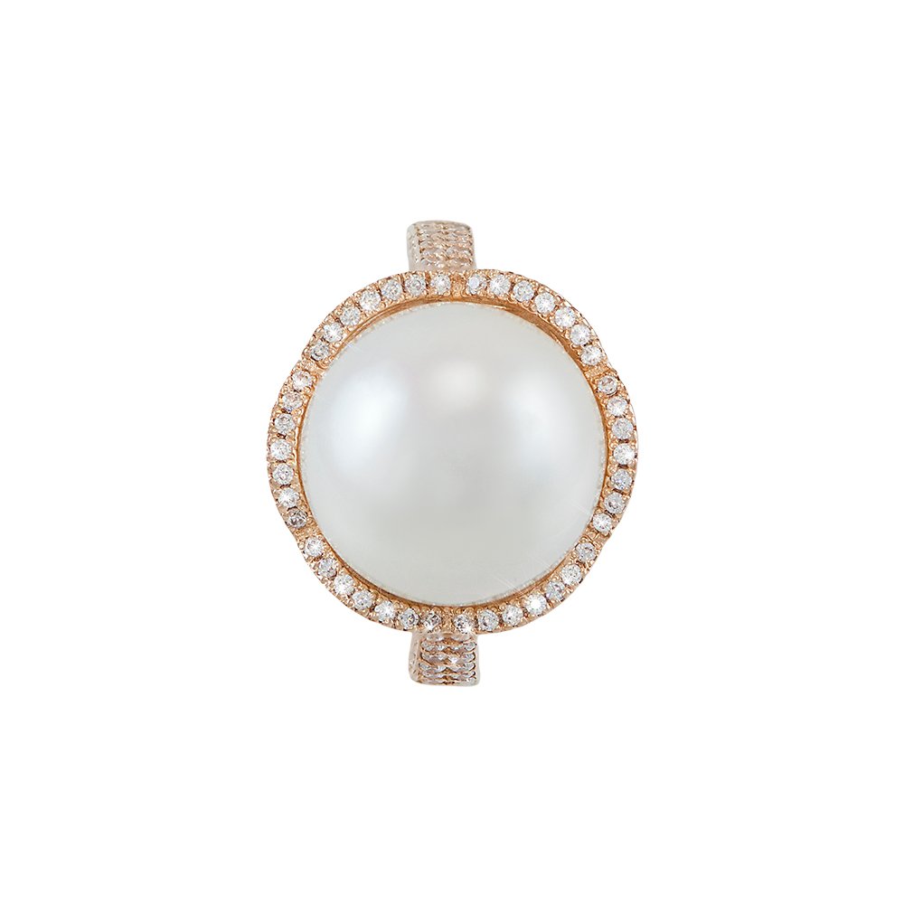 Каблучка "Ексклюзив" з перлами - Зображення 3