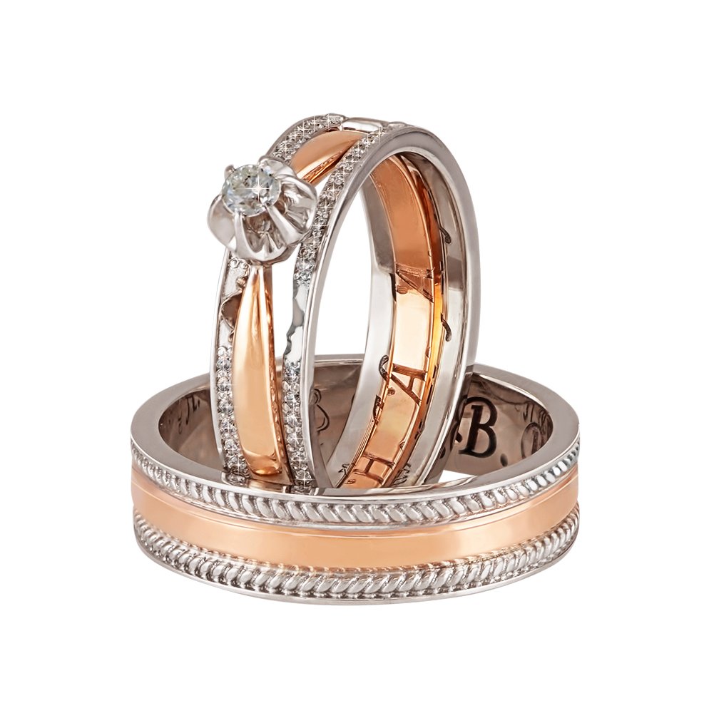 Wedding rings "Magic of words" - Image 2