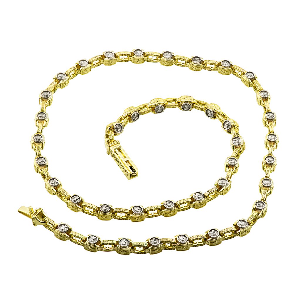 Ланцюг зі вставками з образами святих - Зображення 3