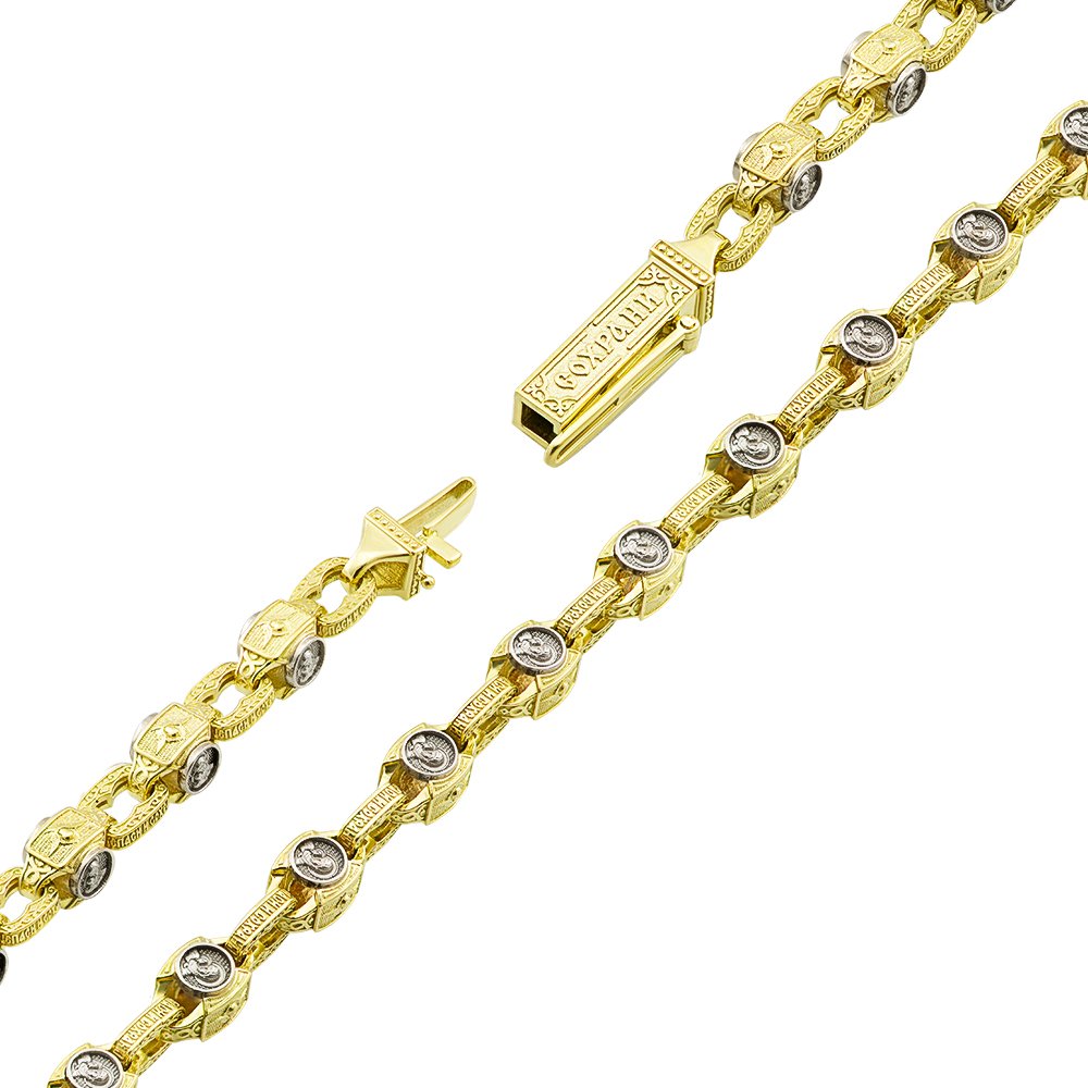 Ланцюг зі вставками з образами святих - Зображення 2