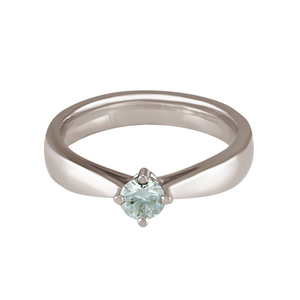 Pierścionek "Mary" z diamentami - obrazek 2