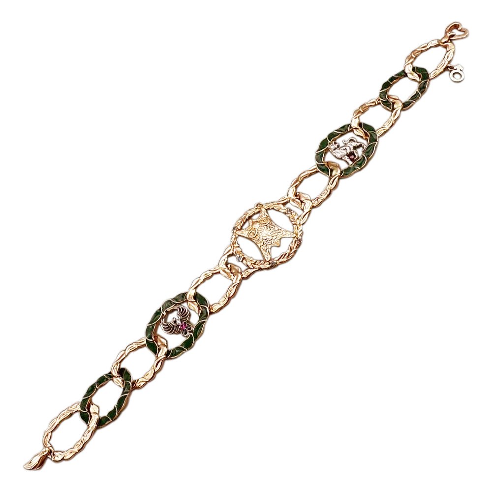 Bransoletka „Złote plno” - obrazek 3