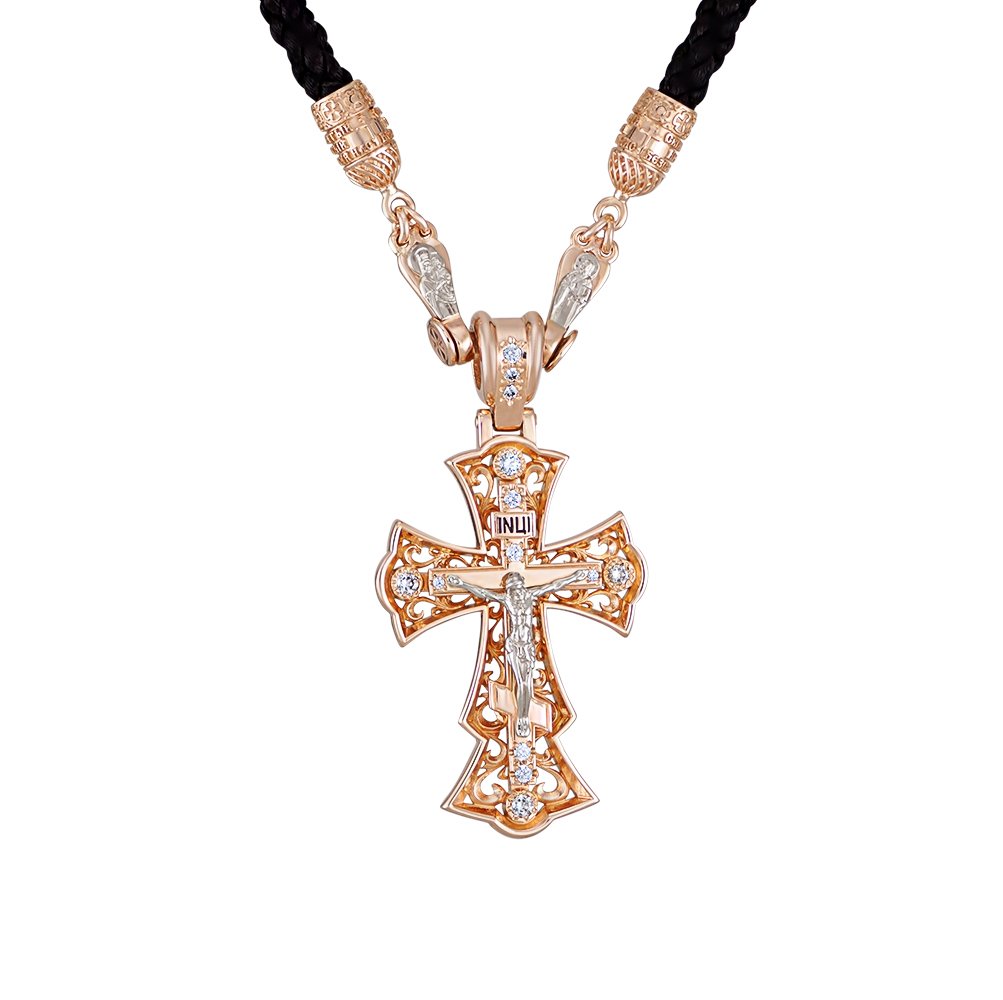 Cross "Openwork" with saints - Image 2