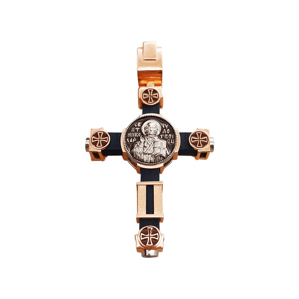 Krzyż z twarzą św. Mikołaja - obrazek 3